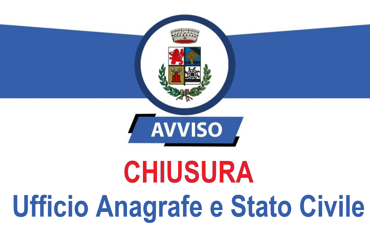Chiusura Sportello Anagrafe sabati di agosto e reperibilit� di polizia mortuaria